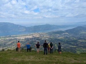 Vue depuis le décollage Parapente du Revard avec EPiC, en Stage Progression